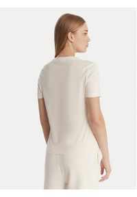 Guess T-Shirt V6RI07 J1314 Écru Regular Fit. Materiał: bawełna #2