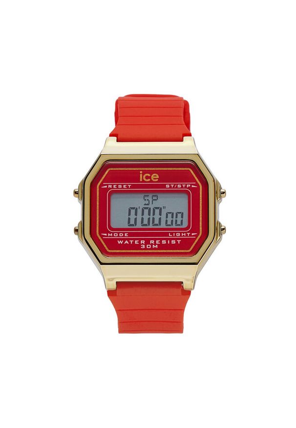 Ice Watch - Zegarek Ice-Watch. Kolor: czerwony. Styl: retro