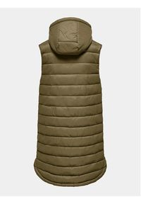 only - ONLY Bezrękawnik Melody 15258350 Khaki Regular Fit. Kolor: brązowy. Materiał: syntetyk. Długość rękawa: bez rękawów #6
