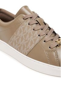 MICHAEL Michael Kors Sneakersy Keaton 43S5KTFS1L Beżowy. Kolor: beżowy. Materiał: skóra