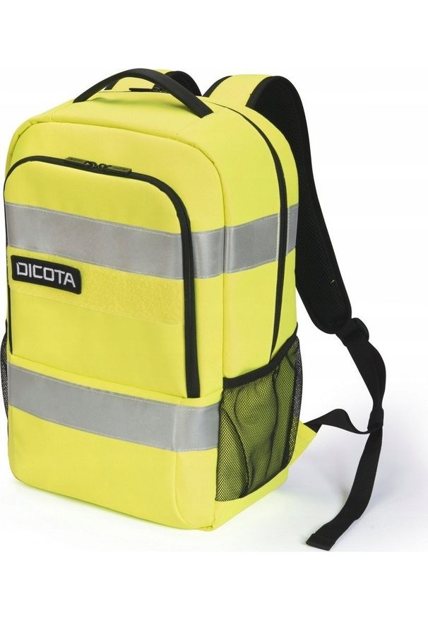 DICOTA - Plecak Dicota Plecak Hi-Vis Base 24 l Żółty. Kolor: żółty