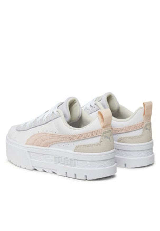 Puma Sneakersy Mayze Mix Wns 387468 13 Biały. Kolor: biały. Materiał: skóra