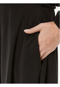 Dixie Spódnica midi GCGOUANA Czarny Regular Fit. Kolor: czarny. Materiał: wiskoza #3