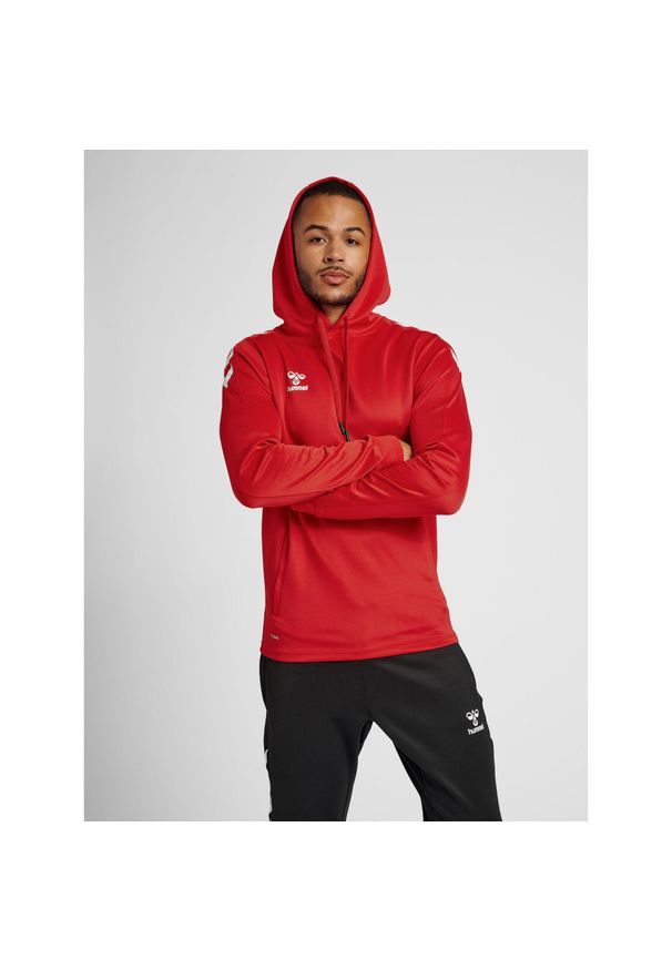 Bluza do piłki ręcznej dla dorosłych Hummel hml CORE XK poly z kapturem. Typ kołnierza: kaptur. Kolor: czerwony, różowy, szary, wielokolorowy. Sport: piłka ręczna