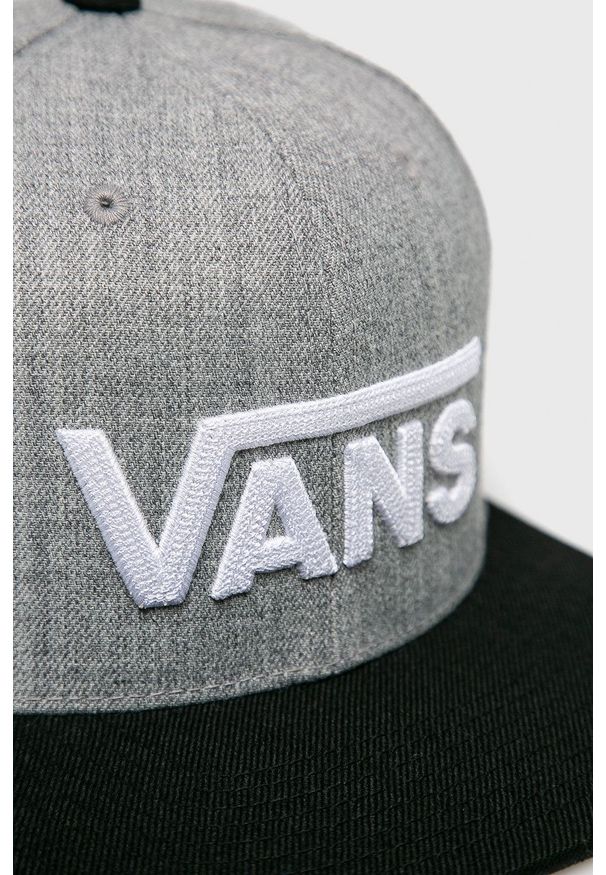 Vans - Czapka. Kolor: szary
