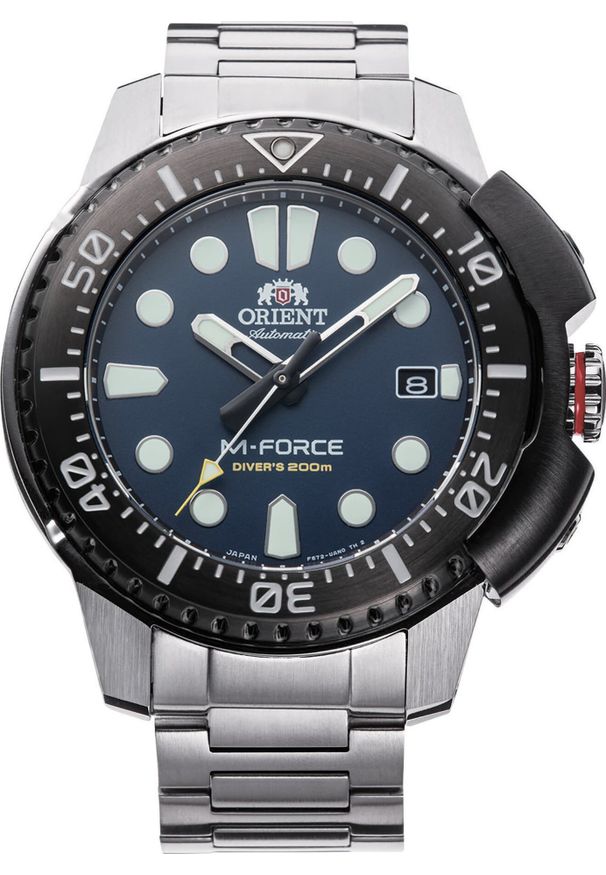orient - Zegarek Orient Zegarek Męski Orient Sport M-Force Automatic RA-AC0L07L00B + BOX. Styl: sportowy