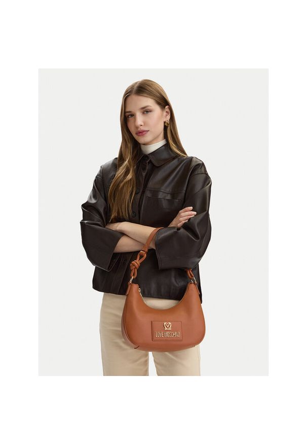 Love Moschino - Torebka LOVE MOSCHINO. Kolor: brązowy