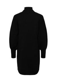 YAS Sukienka dzianinowa 26030696 Czarny Regular Fit. Kolor: czarny. Materiał: wiskoza #4