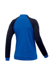 Nike - Damska Kurtka Dresowa Academy Pro DriFIT. Kolor: czarny, niebieski, wielokolorowy. Materiał: dresówka