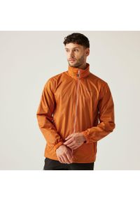 Regatta - Lyle IV męska turystyczna wodoodporna kurtka. Kolor: pomarańczowy. Sport: turystyka piesza #1