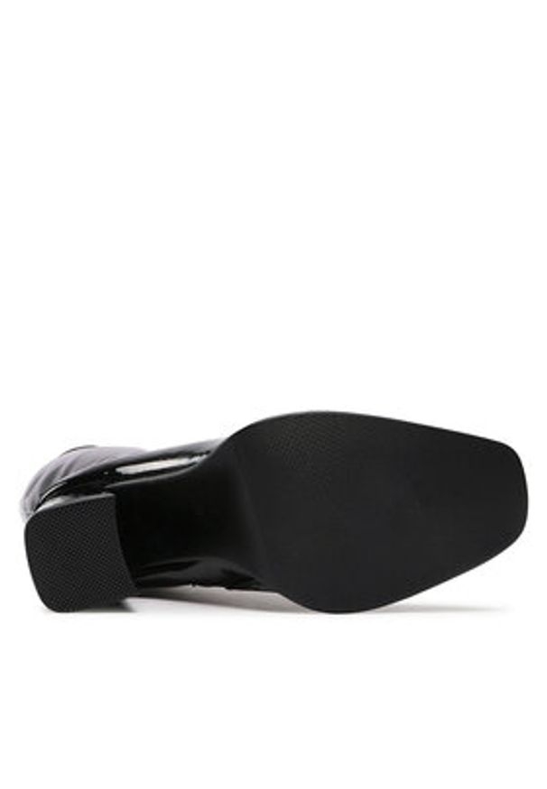 DeeZee Kozaki HTYA116-J512 Czarny. Kolor: czarny. Materiał: skóra