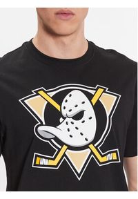 47 Brand T-Shirt NHL Anaheim Ducks Imprint '47 Echo Tee HH025TEMIME544157JK Czarny Regular Fit. Kolor: czarny. Materiał: bawełna #4
