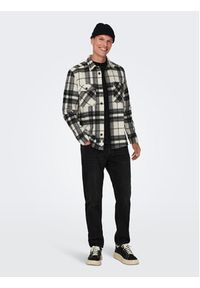 Only & Sons Koszula 22026313 Szary Loose Fit. Kolor: szary. Materiał: syntetyk #3