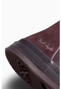 Converse trampki skórzane Chuck 70 Marquis kolor brązowy A05619C. Kolor: brązowy. Materiał: skóra #9