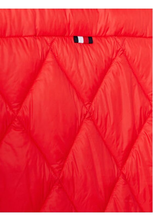 TOMMY HILFIGER - Tommy Hilfiger Kurtka przejściowa MW0MW32766 Czerwony Regular Fit. Kolor: czerwony. Materiał: syntetyk