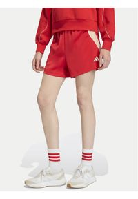 Adidas - adidas Szorty sportowe Stadium KB4943 Czerwony Loose Fit. Kolor: czerwony. Materiał: syntetyk #1