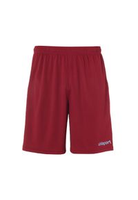 UHLSPORT - Szorty Uhlsport center basic. Kolor: czerwony. Materiał: materiał. Sport: fitness