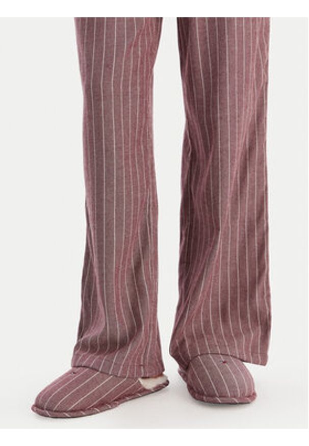 TOMMY HILFIGER - Tommy Hilfiger Piżama UW0UW06154 Écru Regular Fit. Materiał: syntetyk