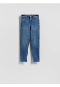 Reserved - Jeansy slim fit push up - niebieski. Kolor: niebieski