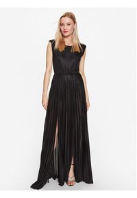 Kontatto Sukienka wieczorowa M1419 Czarny Regular Fit. Kolor: czarny. Materiał: syntetyk. Styl: wizytowy #3