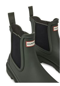 Hunter Kalosze WFS1018RMA Khaki. Kolor: brązowy. Materiał: kauczuk #2