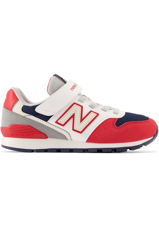 Buty dziecięce New Balance YV996XF3 – multikolor. Okazja: na uczelnię, na co dzień. Zapięcie: rzepy. Kolor: wielokolorowy. Materiał: guma, syntetyk, materiał. Szerokość cholewki: normalna. Model: New Balance 996