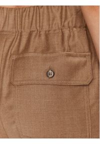 Weekend Max Mara Spodnie materiałowe Cambra 2351360833 Brązowy Regular Fit. Kolor: brązowy. Materiał: wełna #4