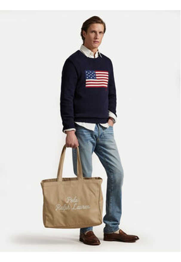 Polo Ralph Lauren Torba 405962436002 Brązowy. Kolor: brązowy. Materiał: materiał