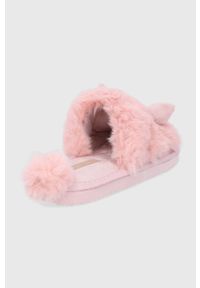 Flip*Flop Kapcie kolor różowy. Nosek buta: okrągły. Kolor: różowy. Materiał: materiał #2