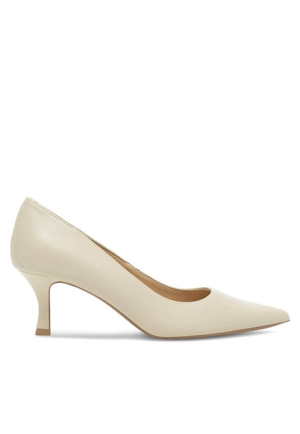 Lasocki Czółenka WFA2532-2Z Écru. Materiał: skóra. Obcas: na szpilce