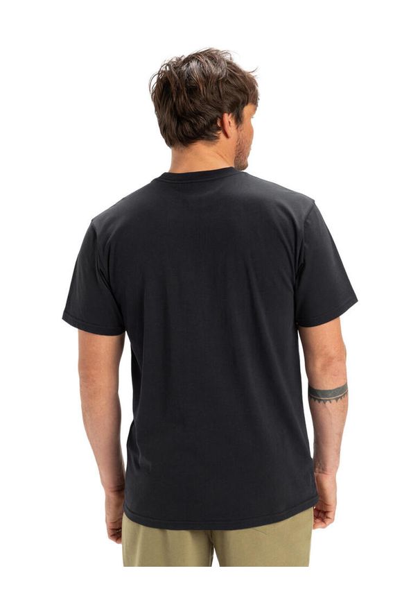 Quiksilver - Koszulka z krótkim rękawem dla Mężczyzn EV SHAPE ALL DAY. Kolor: niebieski. Materiał: materiał, bawełna. Długość rękawa: krótki rękaw. Długość: krótkie. Wzór: nadruk