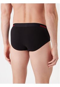 Hugo - HUGO Komplet slipów Hipbrief Triple 50532570 Czarny. Kolor: czarny. Materiał: bawełna #2