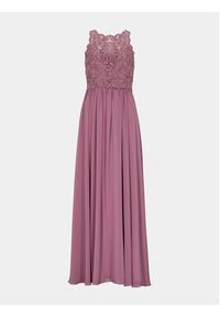 Swing Sukienka wieczorowa 5AG046HK Różowy Regular Fit. Kolor: różowy. Materiał: syntetyk. Styl: wizytowy