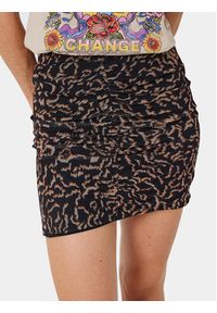 Noisy may - Noisy May Spódnica mini Zammie 27021898 Czarny Slim Fit. Kolor: czarny. Materiał: syntetyk #7