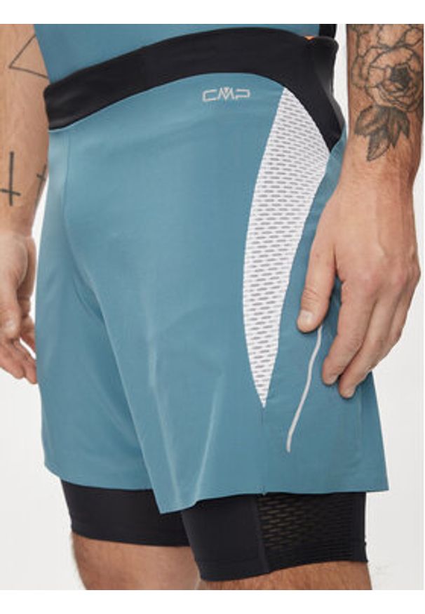 CMP Szorty sportowe 32C6747 Niebieski Regular Fit. Kolor: niebieski. Materiał: syntetyk