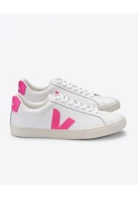 Veja - VEJA - Białe sneakersy Esplar. Kolor: biały. Materiał: materiał. Wzór: aplikacja #4