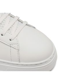 Emporio Armani - Sneakersy EMPORIO ARMANI - X4X287 XM716 N592 Opt.Wht/Blk/Opt.Wht. Okazja: na co dzień. Kolor: biały. Materiał: materiał, skóra. Szerokość cholewki: normalna. Styl: casual, klasyczny, sportowy #5