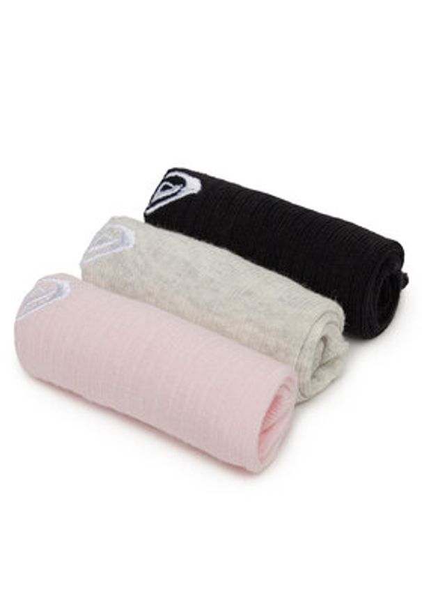 Roxy Skarpety AS_ROXY_01W_SS25 (3-PACK) Różowy. Kolor: różowy. Materiał: bawełna, materiał