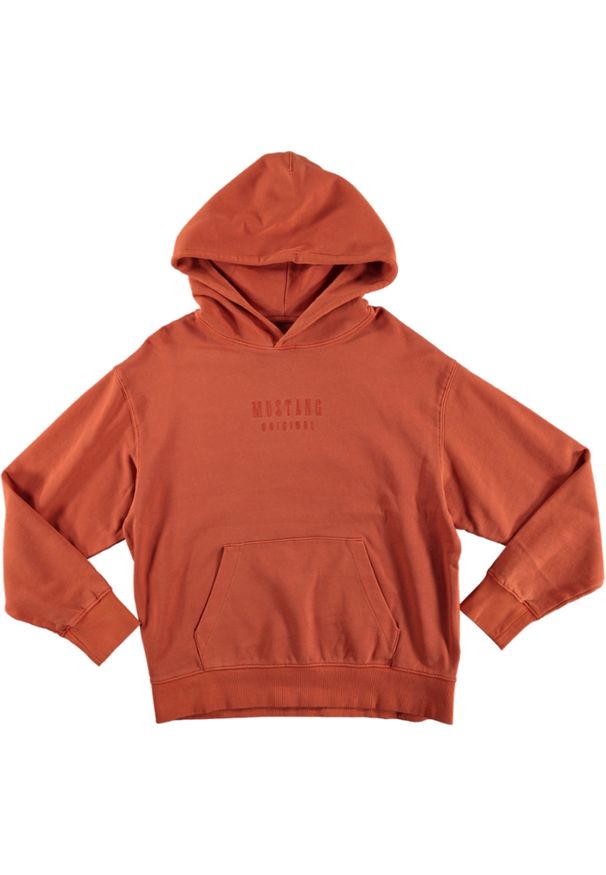 Męska Bluza Nierozpinana Mustang Style Eden Burnt Ochre 1016257 7105