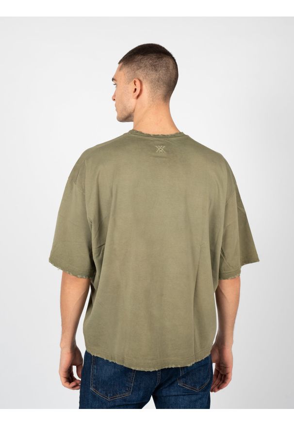 Xagon T-shirt "LTM99" | A23082ZLTM99 | Mężczyzna | Zielony. Kolor: zielony. Materiał: bawełna