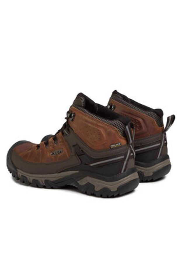 keen - Keen Trekkingi Targhee III Mid Wp 1023030 Brązowy. Kolor: brązowy. Materiał: skóra, nubuk. Sport: turystyka piesza