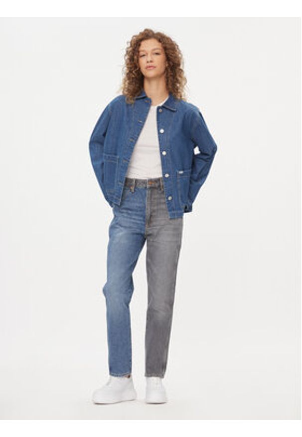 Wrangler Jeansy Walker 112342845 Kolorowy Slim Fit. Wzór: kolorowy