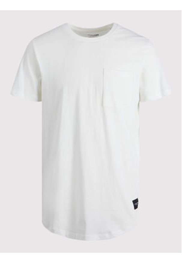 Jack & Jones T-Shirt Noa 12210945 Biały Regular Fit. Kolor: biały. Materiał: bawełna