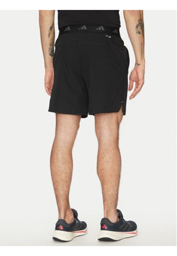 Adidas - adidas Szorty sportowe Gym+ JC5244 Czarny Slim Fit. Kolor: czarny. Materiał: syntetyk