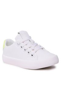 Reima Sneakersy Peace Low-Top 5400073A Biały. Kolor: biały. Materiał: skóra