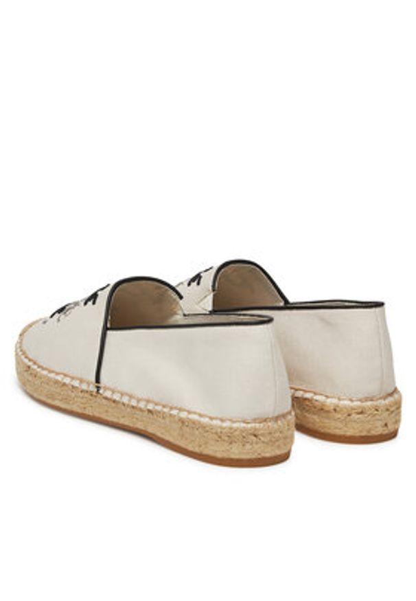 Karl Lagerfeld - KARL LAGERFELD Espadryle KL81125 Biały. Kolor: biały. Materiał: materiał