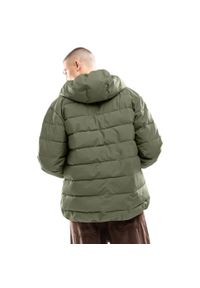 SIROKO - Kurtka puchowa lifestyle wodoodporna męska Sval. Kolor: zielony. Materiał: puch