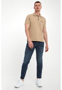 Balmain - Polo męskie BALMAIN. Typ kołnierza: polo