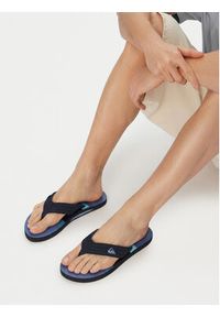 Quiksilver Japonki EO-DUNE CQ10036MMDA Granatowy. Kolor: niebieski. Materiał: skóra #9