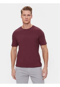 BOSS - Boss T-Shirt Tiburt 240 50452680 Czerwony Regular Fit. Kolor: czerwony. Materiał: bawełna